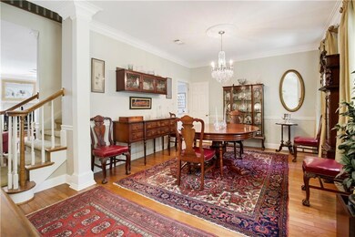 Enter into the Foyer and Formal Dining Room 
