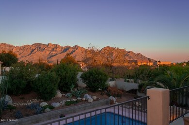 Catalina Mountain View from Master Deck
