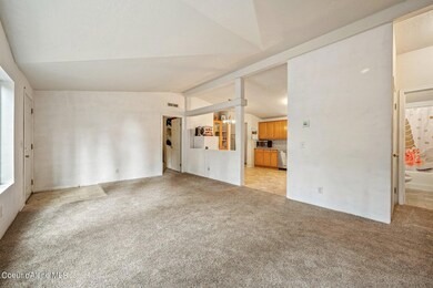Living Room into Kitchen