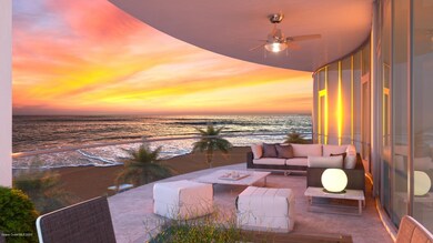 Balcony view glass railings