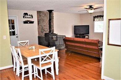 Dining Area that expands into Living Room