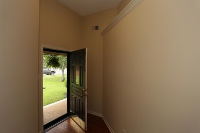 Beautiful entry!! View of front door from den.