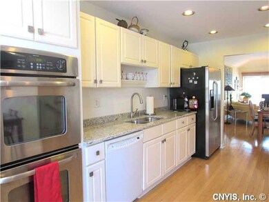 Kitchen. Lovely kitchen opens right into the great