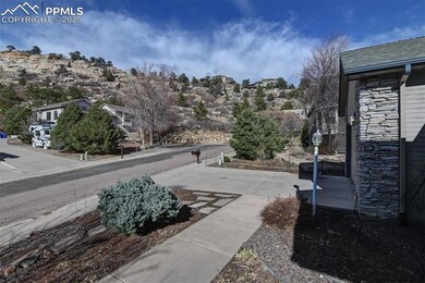 View of the dramatic bluffs from the front porch.