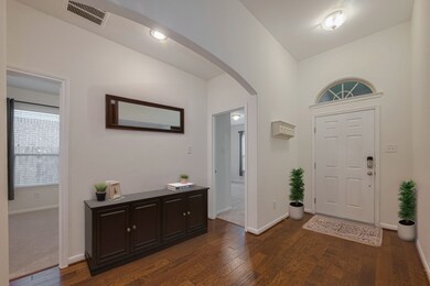 Entry is virtually staged.
