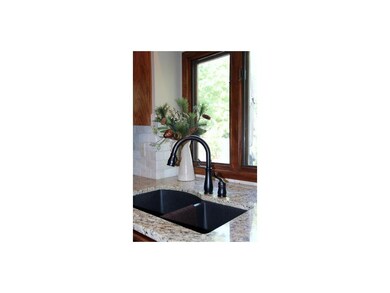 Gorgeous Granite and New Sink & Faucet!