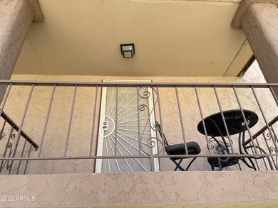 Second floor balcony