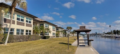 Waterfront building.