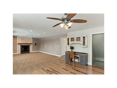 Family Room. Open Family room with fireplace