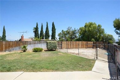 Fenced area and plumbed for a pool or spa!