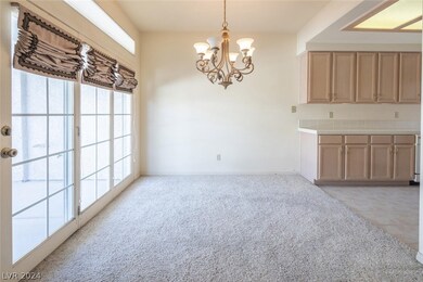 Dining Area with French doors and natural light