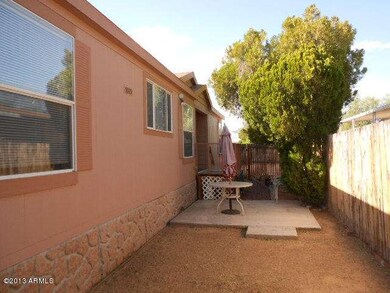 East side patio