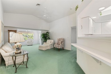 Coming from the Entryway and Dining Room into the Living Room.