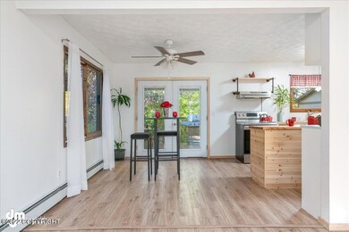 Open dining area