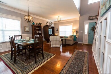 Desirable open floorplan with custom paint colors.
