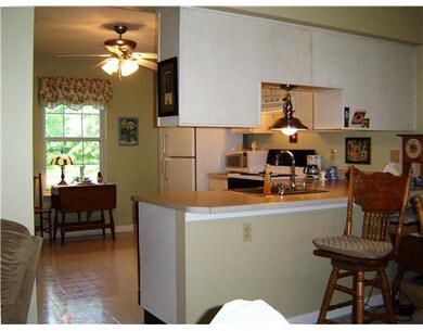 Kitchen. Open from the living room and dining room