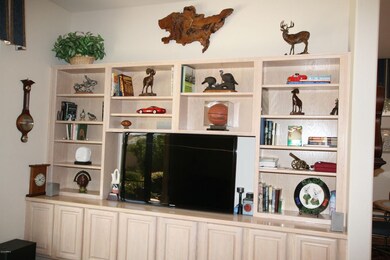 Book Shelves In Family Room
