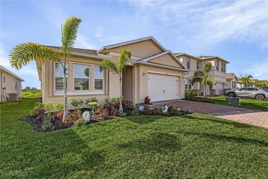 Single story home featuring a front lawn and centr