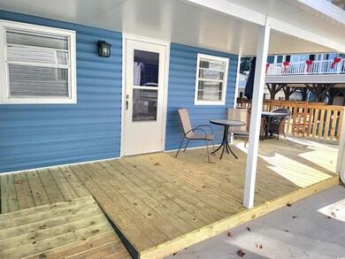 View of deck