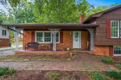 Covered front porch