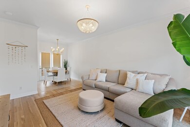 Open living room into the dinng area