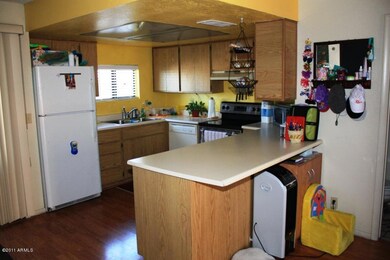Kitchen view from family room