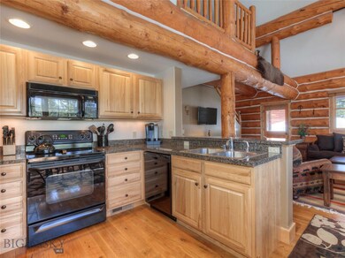 Upgraded Granite countertops, rich hickory cabinet