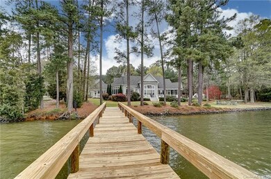Lake side view of home, tons of shore appeal