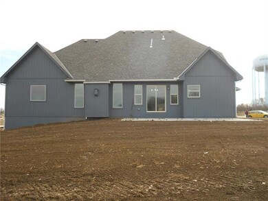 Back of home.  Located on corner lot.