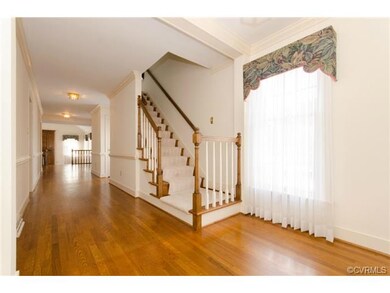 Foyer and front hall