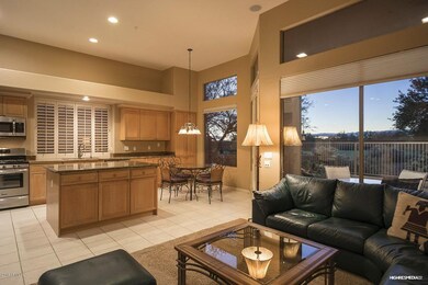 Family Room Wide Open to Kitchen