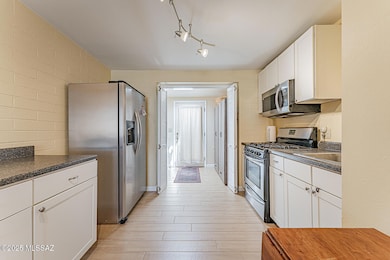 Kitchen towards laundry & back door