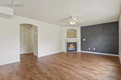 Living room looking toward doorway to sitting room