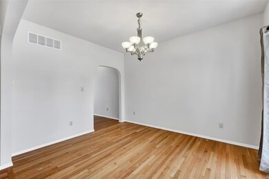 Formal dining area.