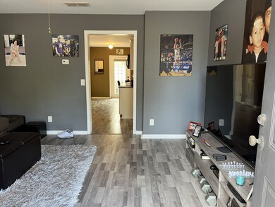 Living room goes to the kitchen.