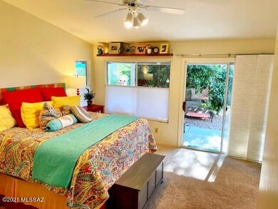 Master Bedroom with exit to back Patio