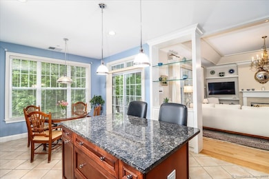 Granite Counter Tops and large center isle