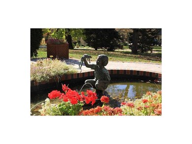 Other. Front entrance fountain and patio