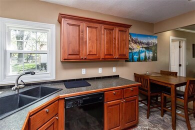 Kitchen was remodeled to maximize counter space.  