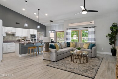 FAMILY ROOM & KITCHEN
