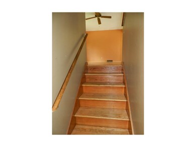 Stairs to Living Room & Kitchen