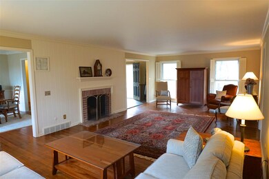Largest enough to create 2 spaces to entertain.
