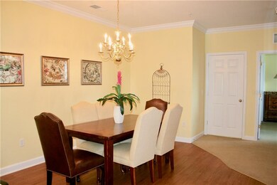Dinning room with wood floors