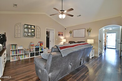 High Ceilings in Living Room
