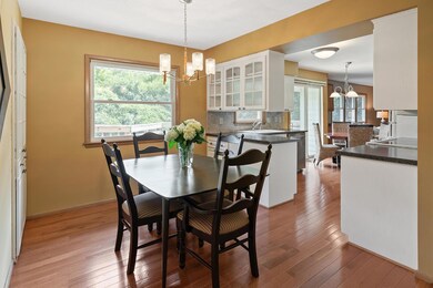 Dining Room with Custom Built-Ins