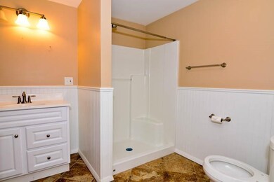 Bathroom off kitchen