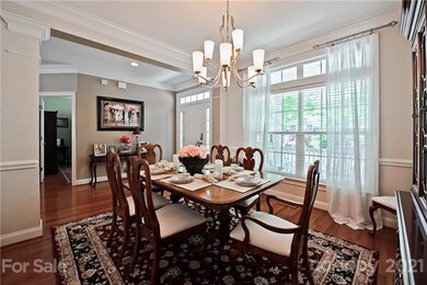 Light-filled dining room.