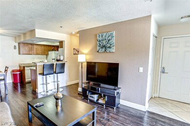Enter into Living Room with newer laminate floorin
