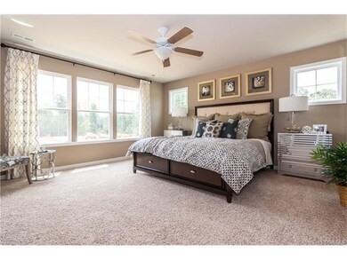 Model of the large Master Bedroom