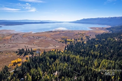 Mountain view with a large body of water